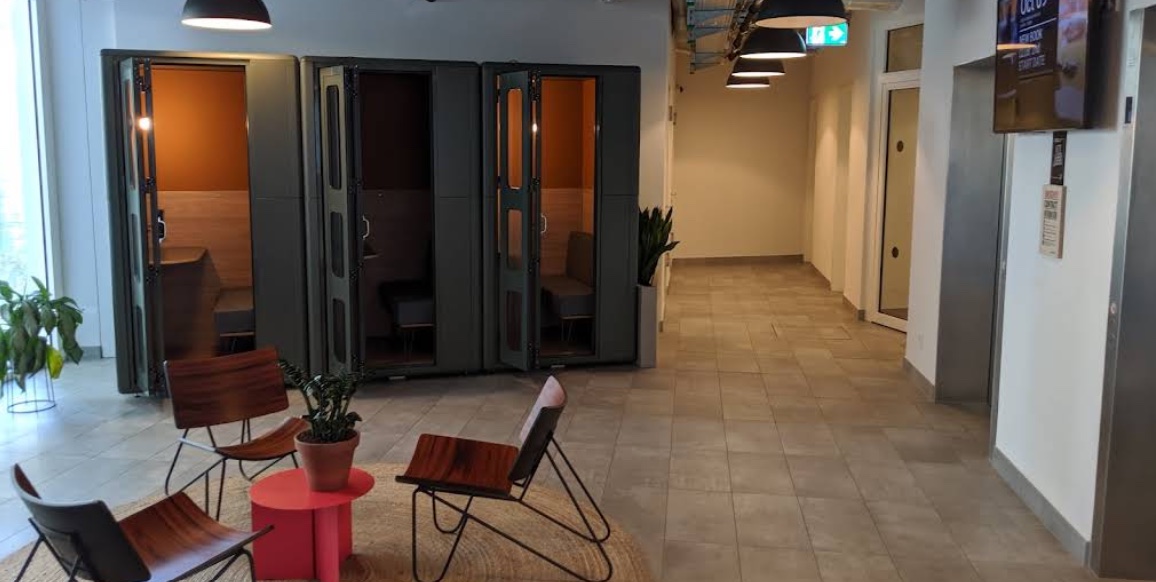 Office photograph from A1’s existing Riyadh headquarters case study